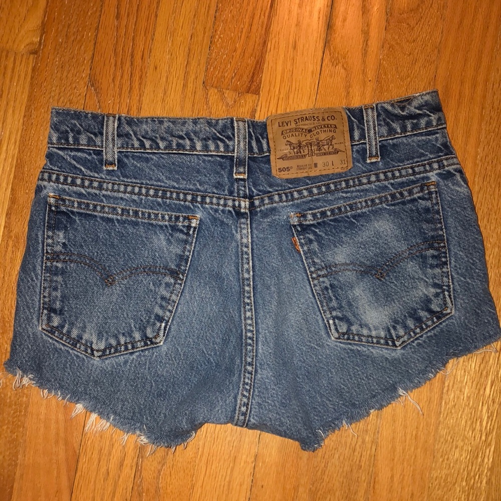 Levi jean shorts